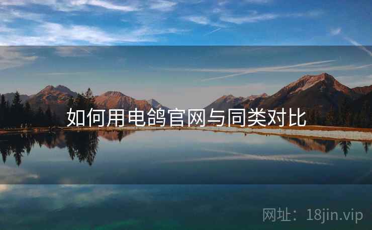 如何用电鸽官网与同类对比 如何用电鸽官网与同类对比